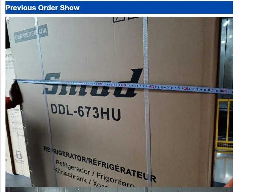 Home Use 550L Side by Side French Door Refrigerator