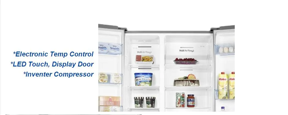 Home Use 550L Side by Side French Door Refrigerator