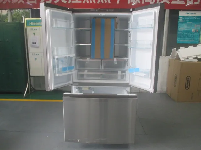 Smad Large Capacity Big Chill Kitchen Automatic Ice Maker Anto Water Dispenser Sslook Inverter French Double Door Bottom Freezer Refrigerator for Home Use