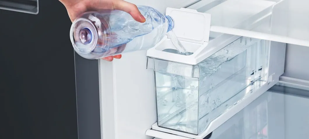 Smad Large Capacity Big Chill Kitchen Automatic Ice Maker Anto Water Dispenser Sslook Inverter French Double Door Bottom Freezer Refrigerator for Home Use