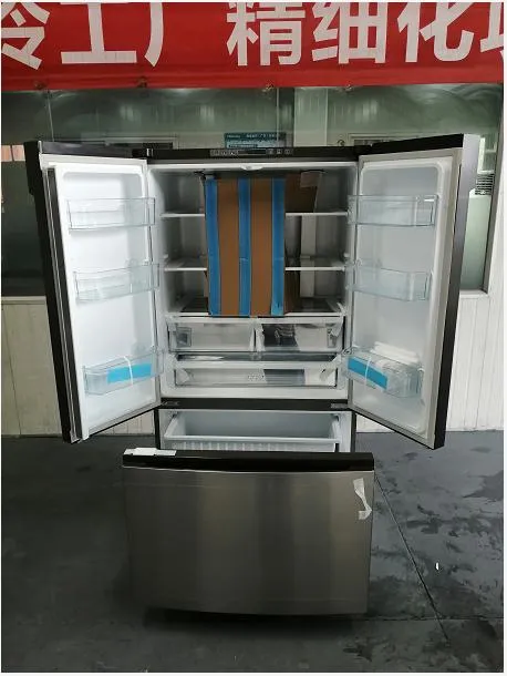 Smad Large Capacity Big Chill Kitchen Automatic Ice Maker Anto Water Dispenser Sslook Inverter French Double Door Bottom Freezer Refrigerator for Home Use