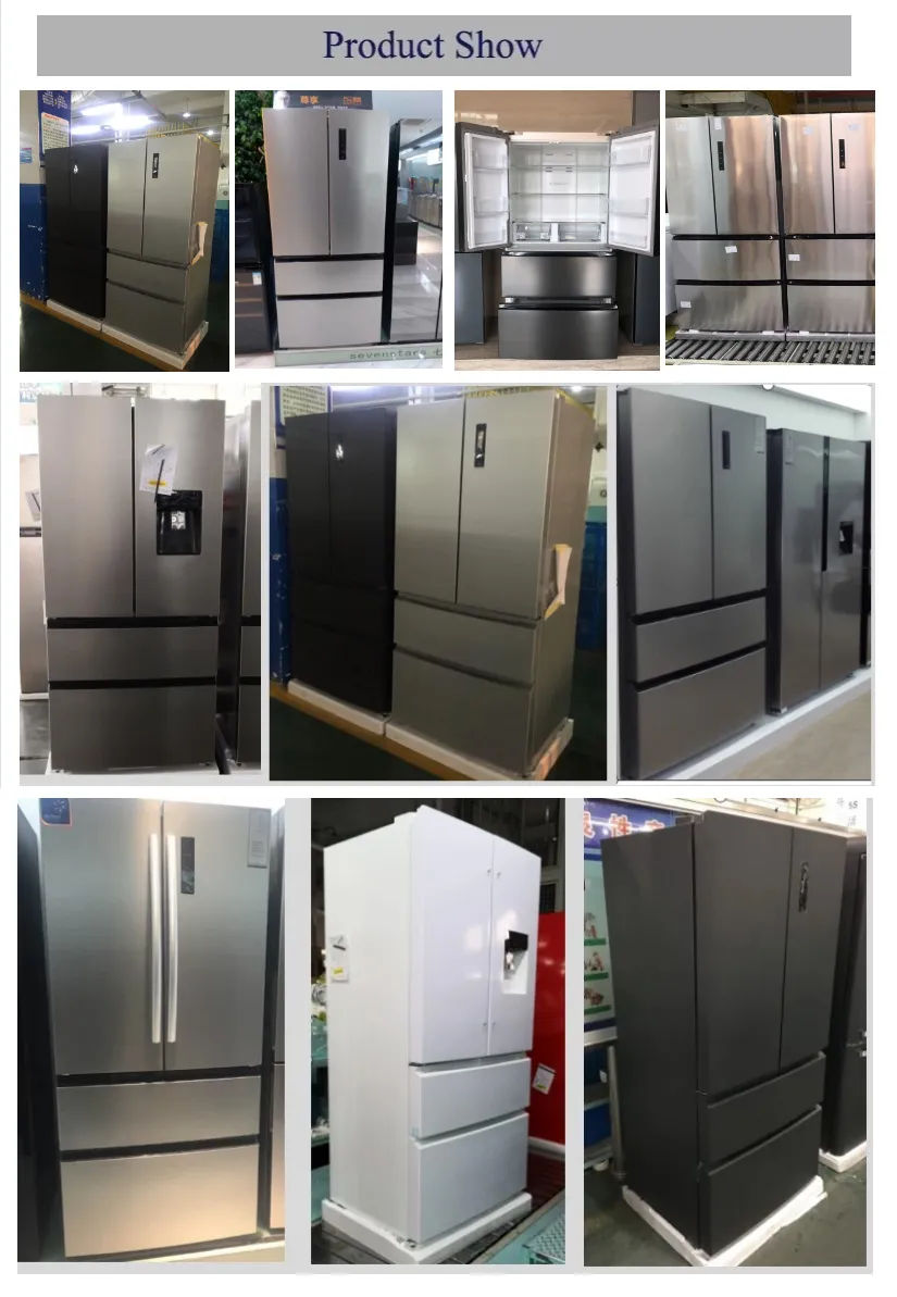551L Low Noise R134A Gas French Door Room Fridge Refrigerator