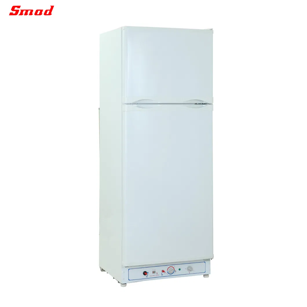 LPG/Kerosene and 220V 2 Way Double Door Propane Gas Refrigerator