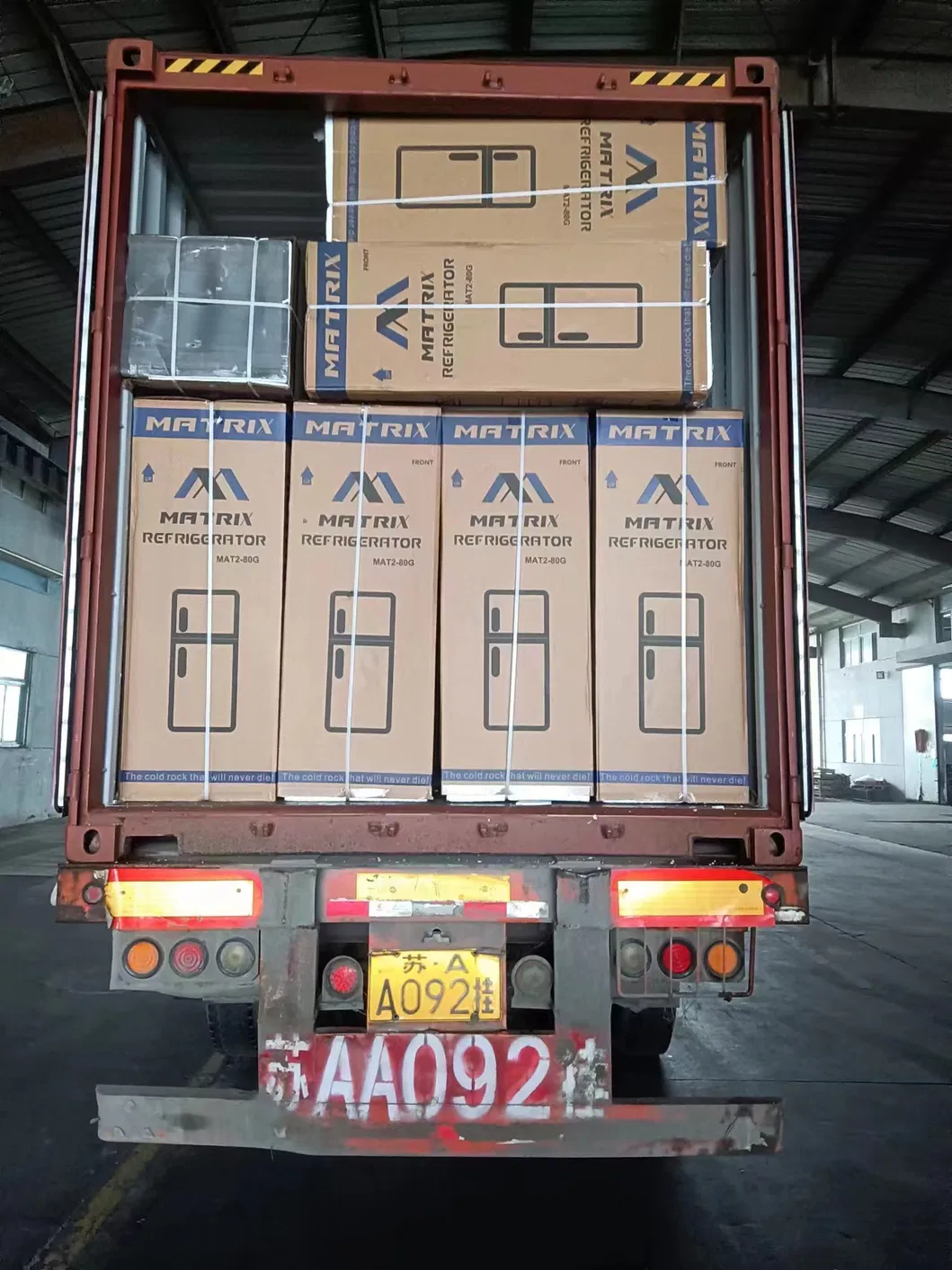 Factory Direct Sales Secure Double Door Top-Freezer Refrigerator with Lock and Steel/Glass Doors (More Product: Washing machine\Ice Maker\Air Conditioner)