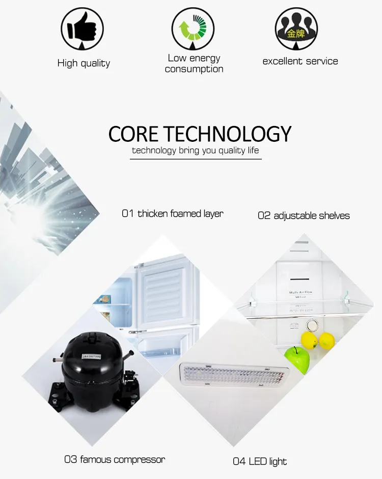 220V/110V 60Hz Voltage OEM Double Door Inverter Refrigerator Black Stainless Steel High Quality Promotion Water Dispenser Manufacturer Factory Prices