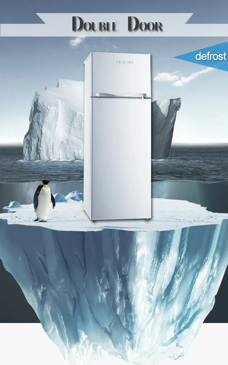 220V/110V 60Hz Voltage OEM Double Door Inverter Refrigerator Black Stainless Steel High Quality Promotion Water Dispenser Manufacturer Factory Prices