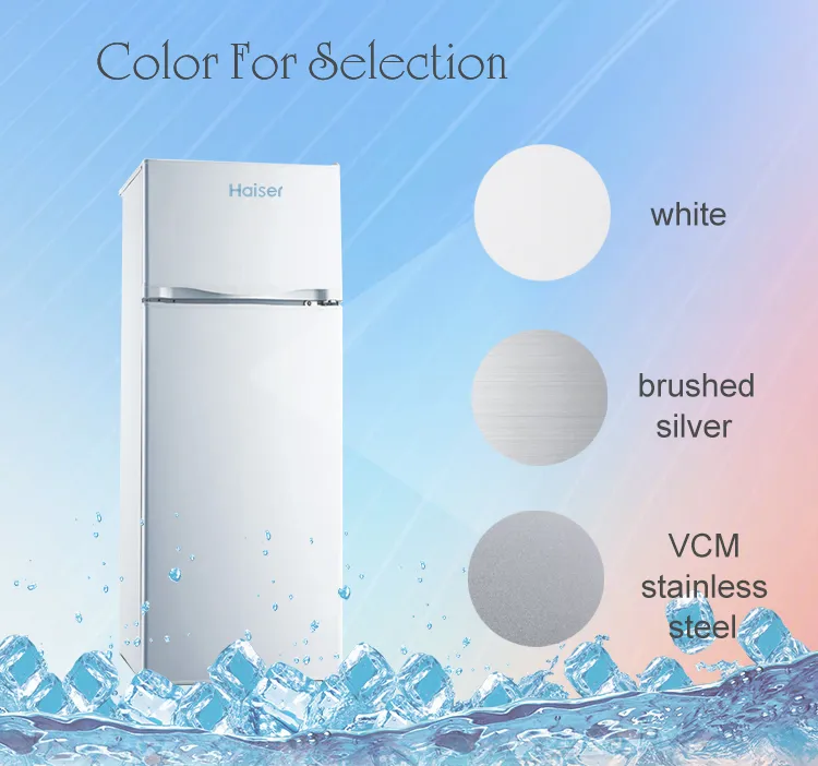 220V/110V 60Hz Voltage OEM Double Door Inverter Refrigerator Black Stainless Steel High Quality Promotion Water Dispenser Manufacturer Factory Prices