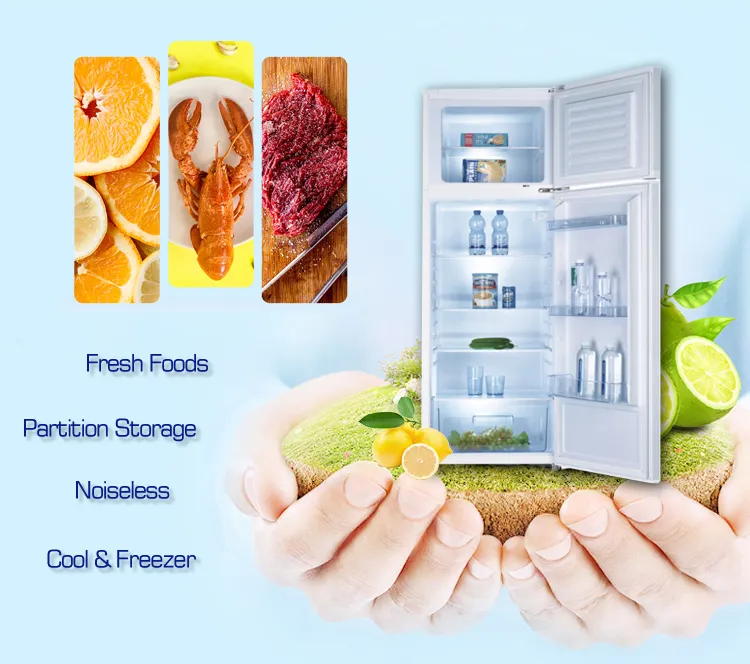 220V/110V 60Hz Voltage OEM Double Door Inverter Refrigerator Black Stainless Steel High Quality Promotion Water Dispenser Manufacturer Factory Prices