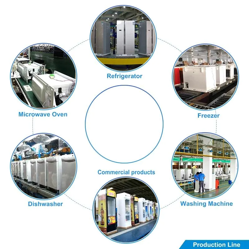 Bcd-680W Factory Direct Sales of Household No Frost Fridge Double Door Refrigerators New Style