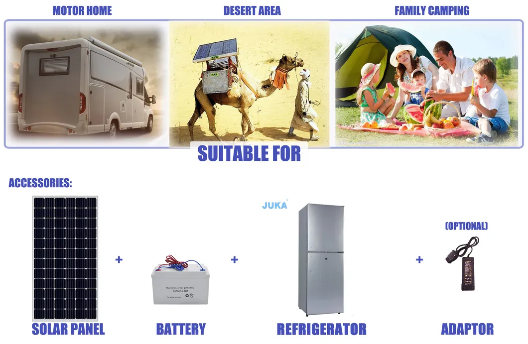 Bcd-168 Double Door Bottom Freezer Solar Refrigerator Exclude Solar System