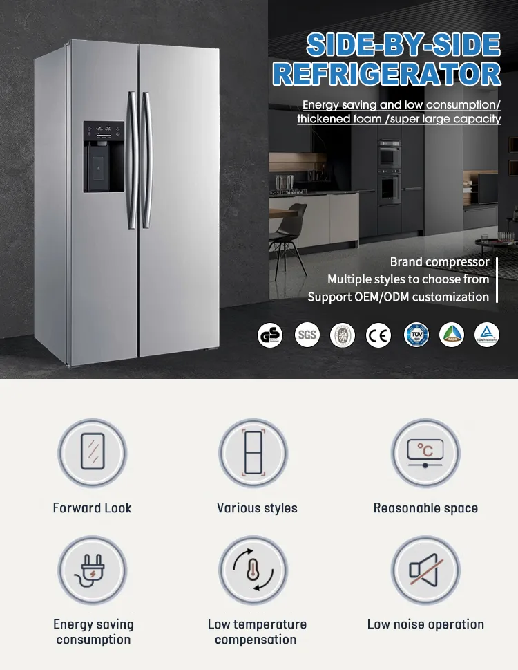 Yunlei-Top Freezer Double Door Defrost Friger Refrigerator Bcd-263