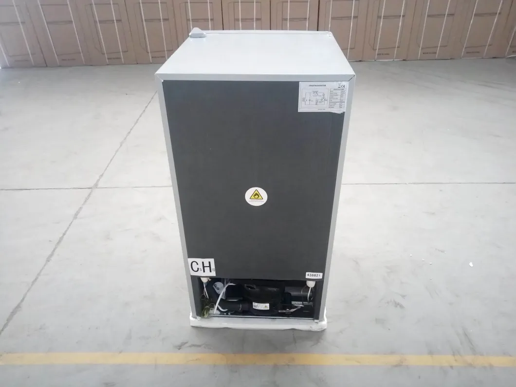 Smeta 3.3 Cuft Home Dorm Top Mounted Freezer Double Door Refrigerator Fridge