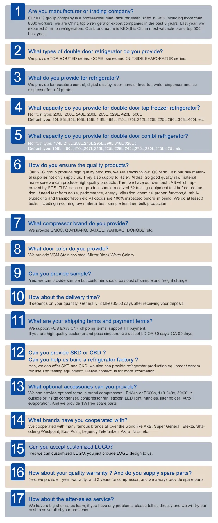 210L Defrost Double Door Top Freezer Refrigerator with Water Dispenser