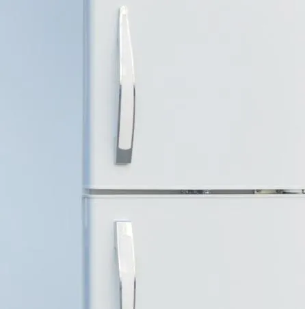 198L Cheap Double Door Fridge Refrigerator with Top Freezer for Sale