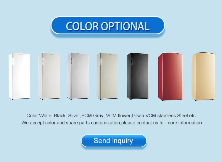 48L Low Noise Small Single Door Household Mini Fridge Bar