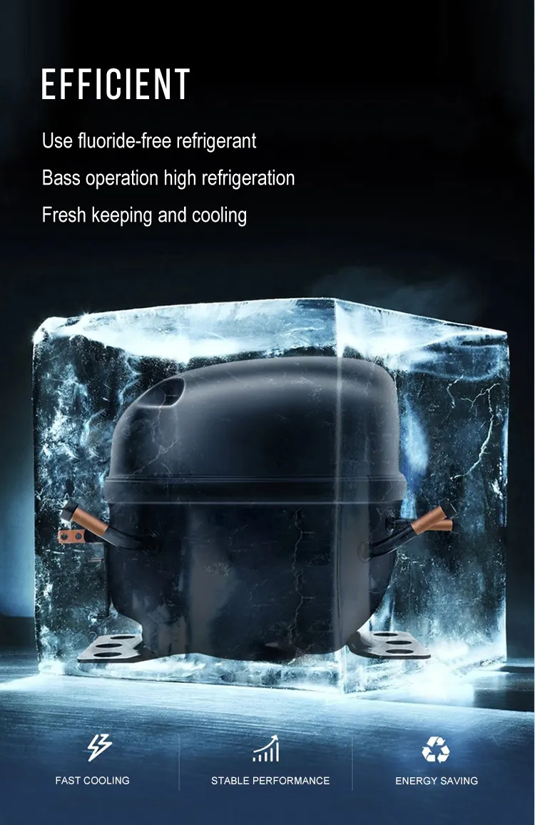 48L Low Noise Small Single Door Household Mini Fridge Bar