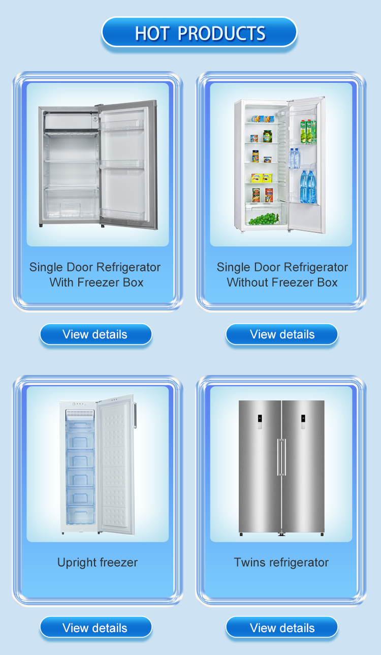 48L Low Noise Small Single Door Household Mini Fridge Bar