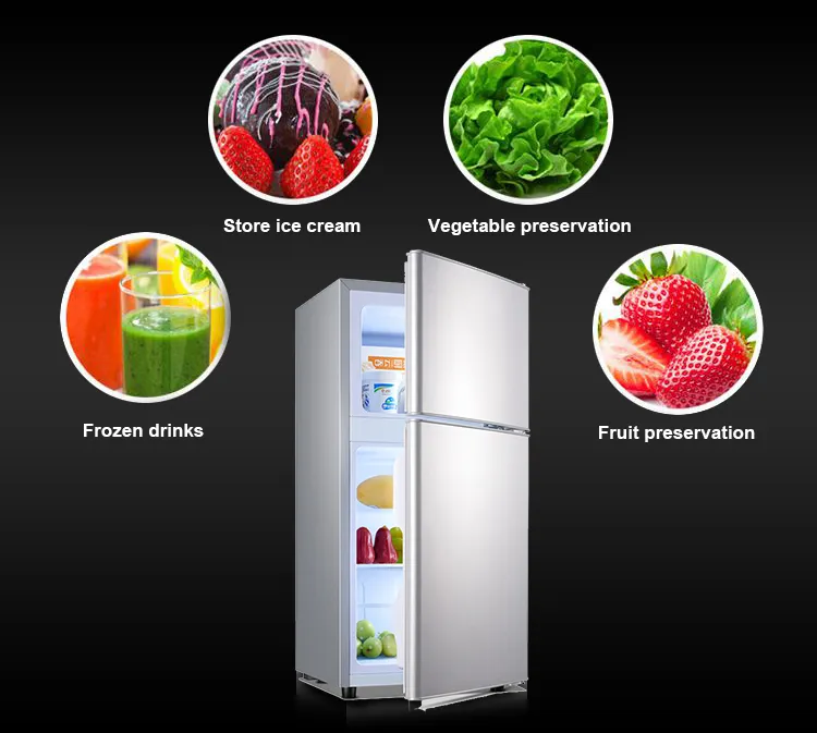 Single Solid Steel Door Mini Fridge