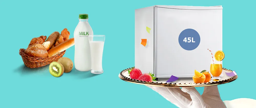 50 Liter Small Size Refrigerator Single Door Counter Top Mini Fridge