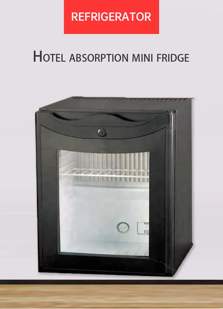 Swallow Hotel Use Small Mini Bar Fridge, View Glass Door Mini Bar Fridge