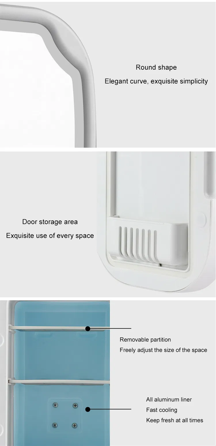 Mini Fridge 12V Portable Cooler &amp; Warmer Gbf-8L2