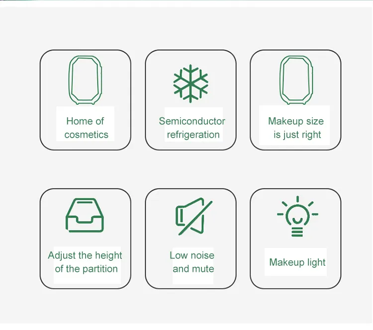 Mini Fridge 12V Portable Cooler &amp; Warmer Gbf-8L2