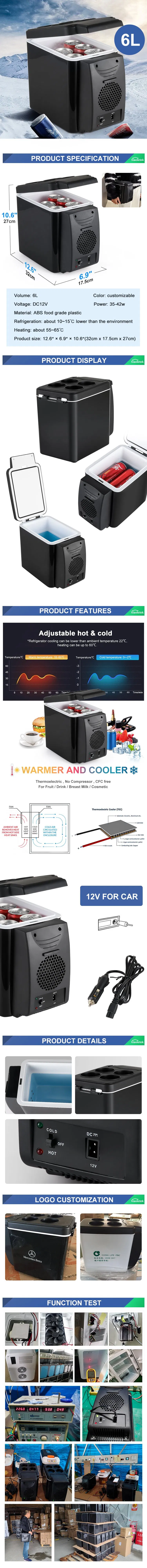 Hot Sale Mini Car Fridge Gbf-6L1