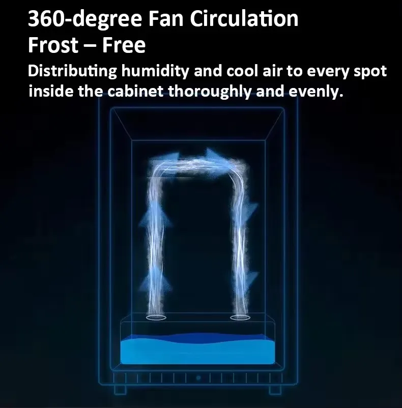 45 Bottle Built-in Freestanding Wine Cooler Beverage Refrigerator Beer Mini Fridge