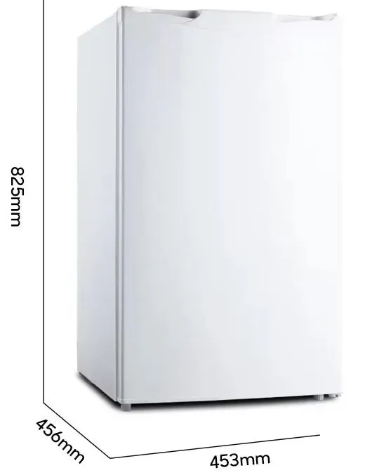 90L Retro Refrigerator Portable Mini Compact Small Fridge