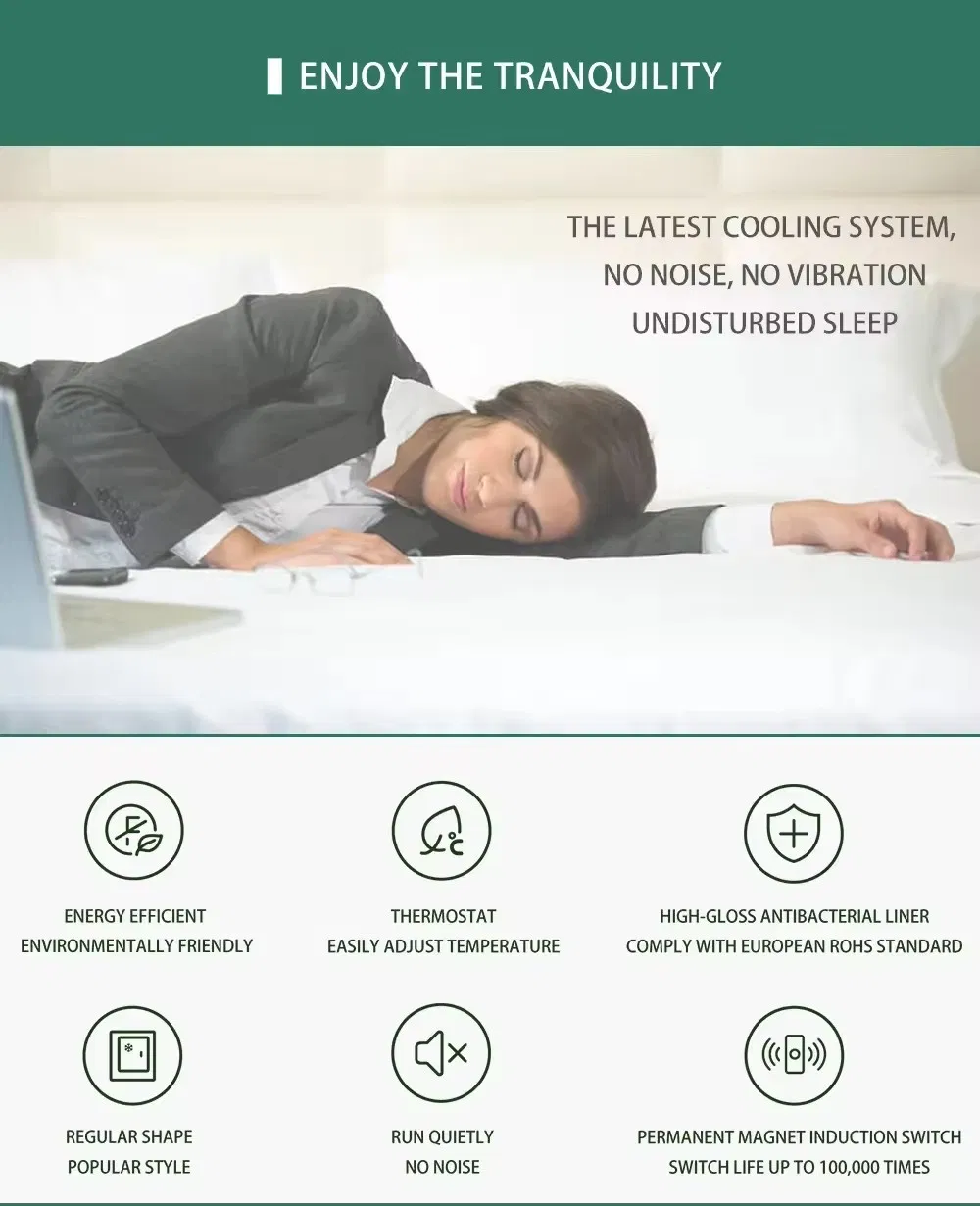 90L Retro Refrigerator Portable Mini Compact Small Fridge