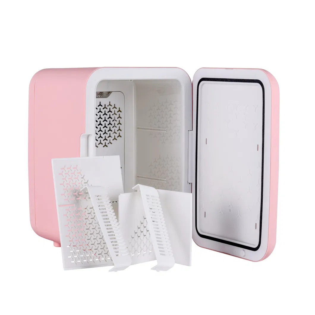 Factory Price Beauty Facial Mask Mini 9L Portable Cosmetic Fridge with LED
