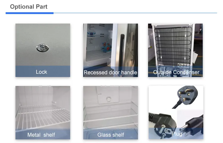 91L SAA Saso Approved Defrost Single Door with Freezer Refrigerator Portable Mini Fridge