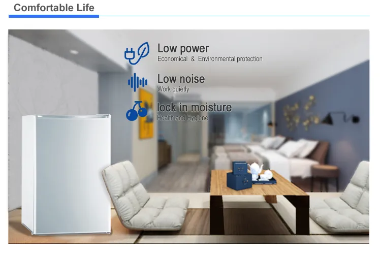 91L SAA Saso Approved Defrost Single Door with Freezer Refrigerator Portable Mini Fridge