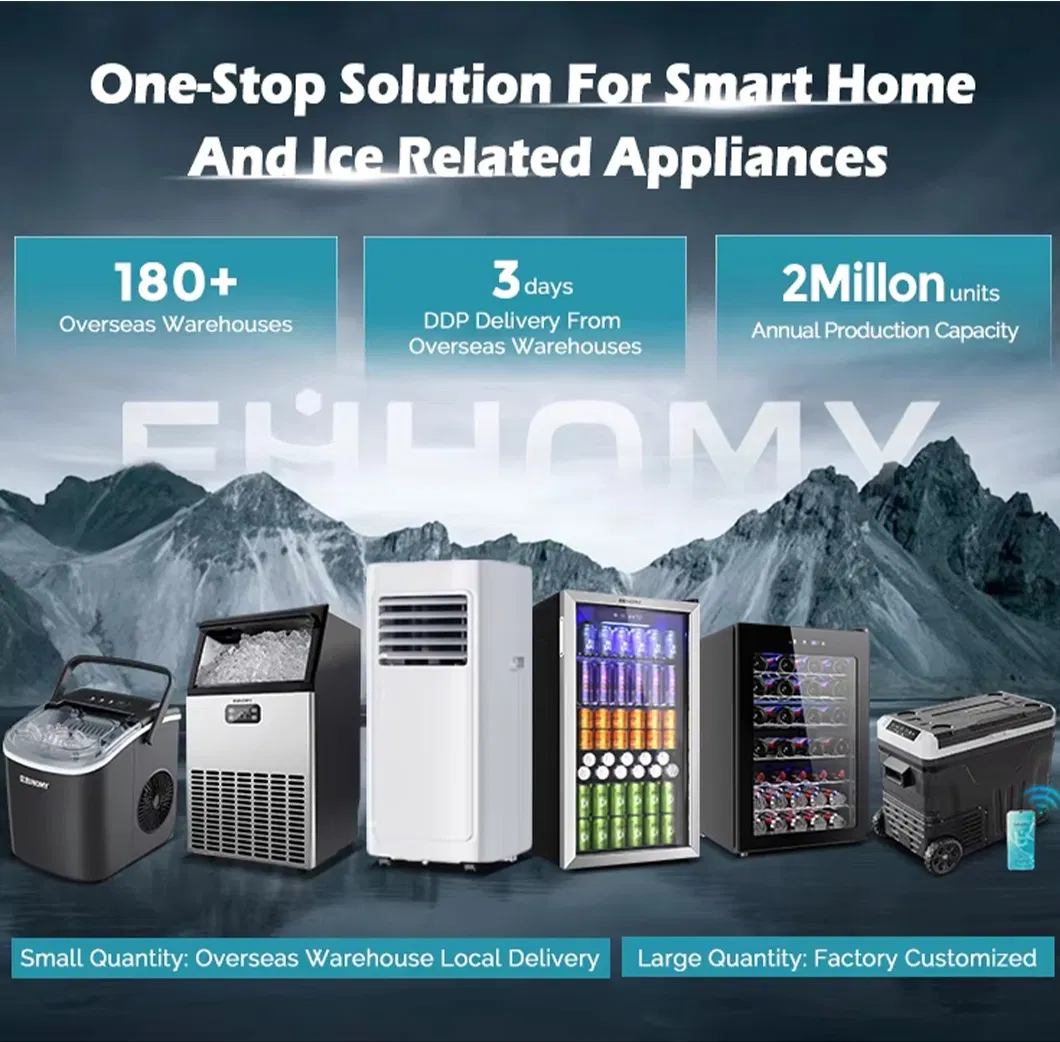 Energy Efficient Mini Fridge with Built-in Freezer for Small Areas