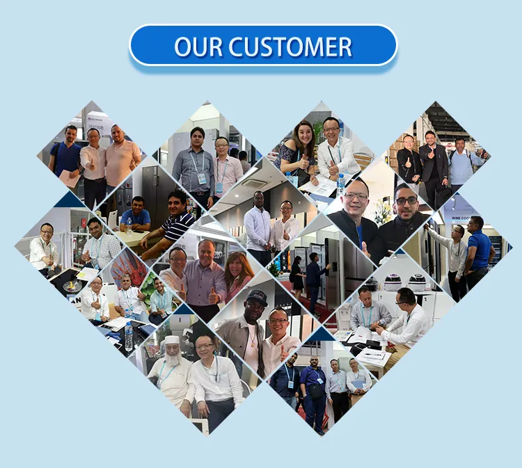 123L Low Noise Stainless Steel Home Appliance Dometic Mini Fridge