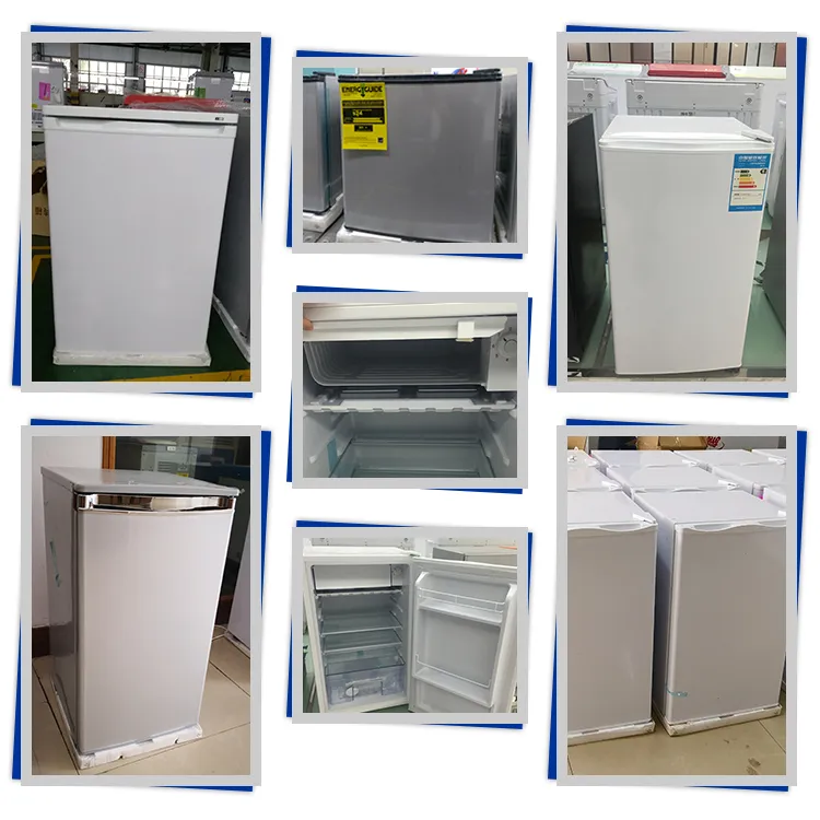 91L Hot Sale Factory Direct Manual Defrost Portable Fridge Mini with Freezer Box