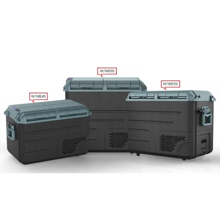 Waycool Dual Zones Single Control Digital Fridge Mini Car Fridge for Vegetables/Fruit/Camping/Outdoor/SUV/Travel