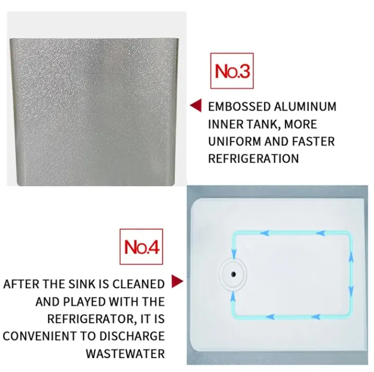 Waycool Dual Zones Single Control Digital Fridge Mini Car Fridge for Vegetables/Fruit/Camping/Outdoor/SUV/Travel