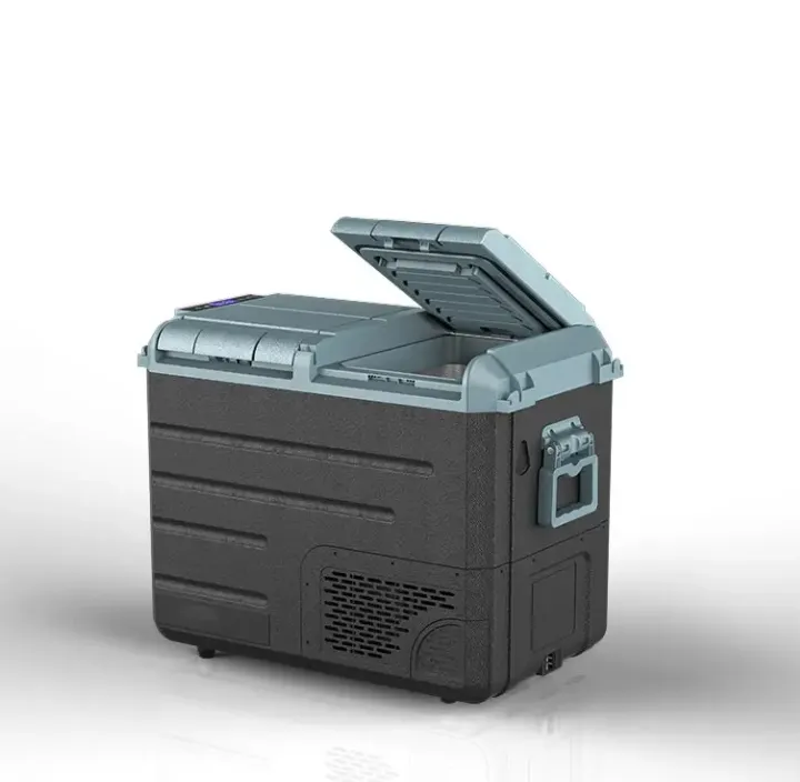 Waycool Dual Zones Single Control Digital Fridge Mini Car Fridge for Vegetables/Fruit/Camping/Outdoor/SUV/Travel