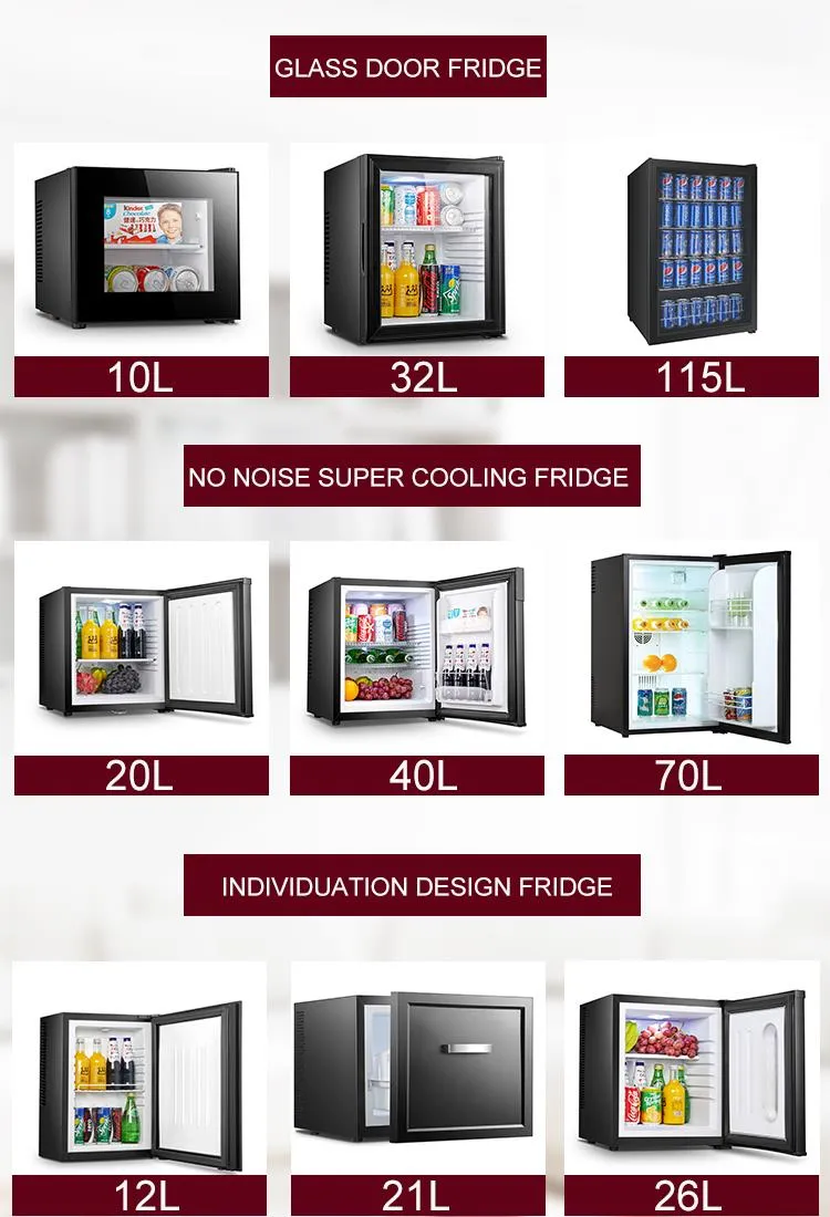 18L Silent Thermoelectric Mini Fridge Bcg-20b Energy Efficient Cooler for Home and Office Use