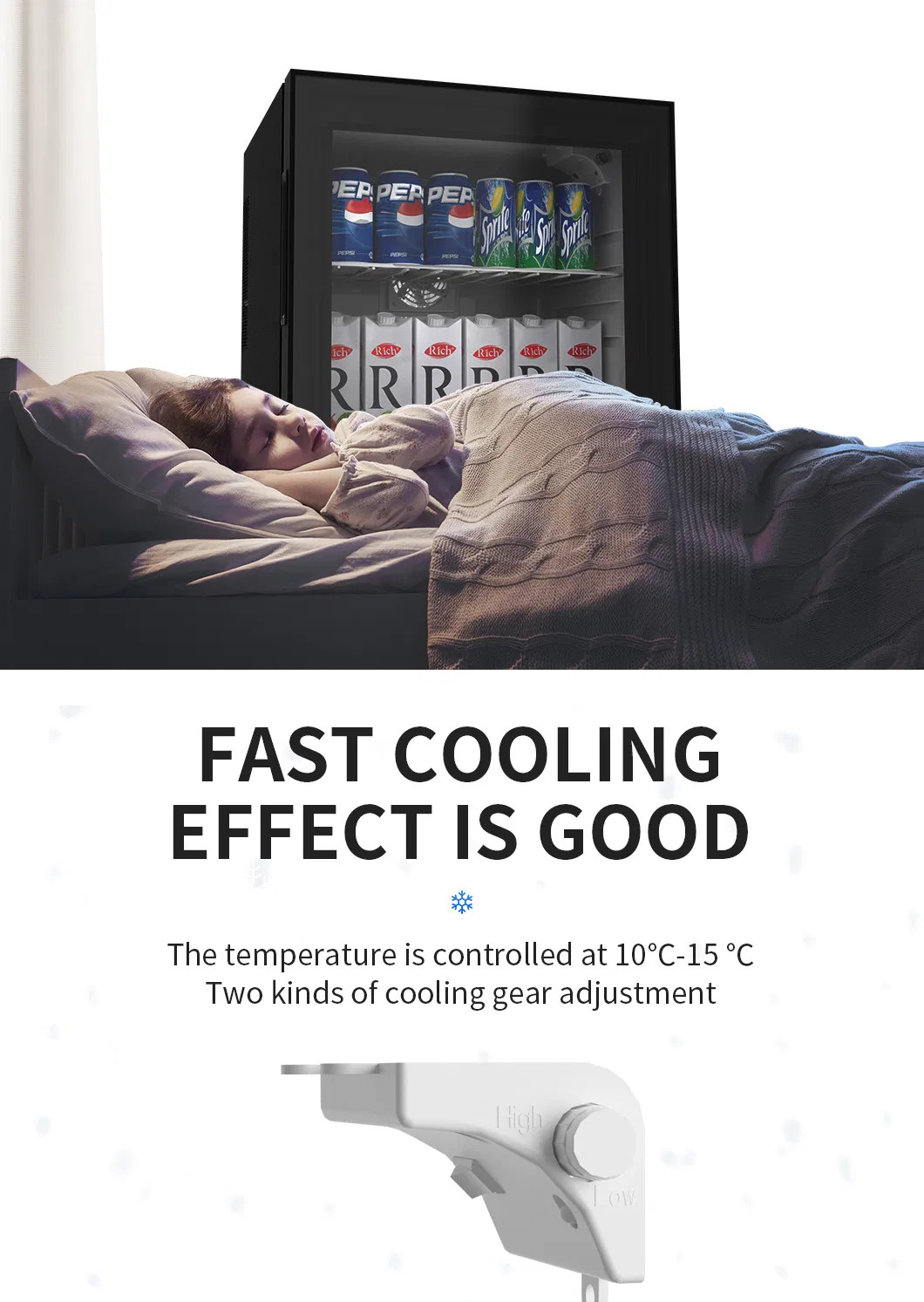 Wholesale 30L Portable Office Minibar Mini Wine Fridge for Hotel