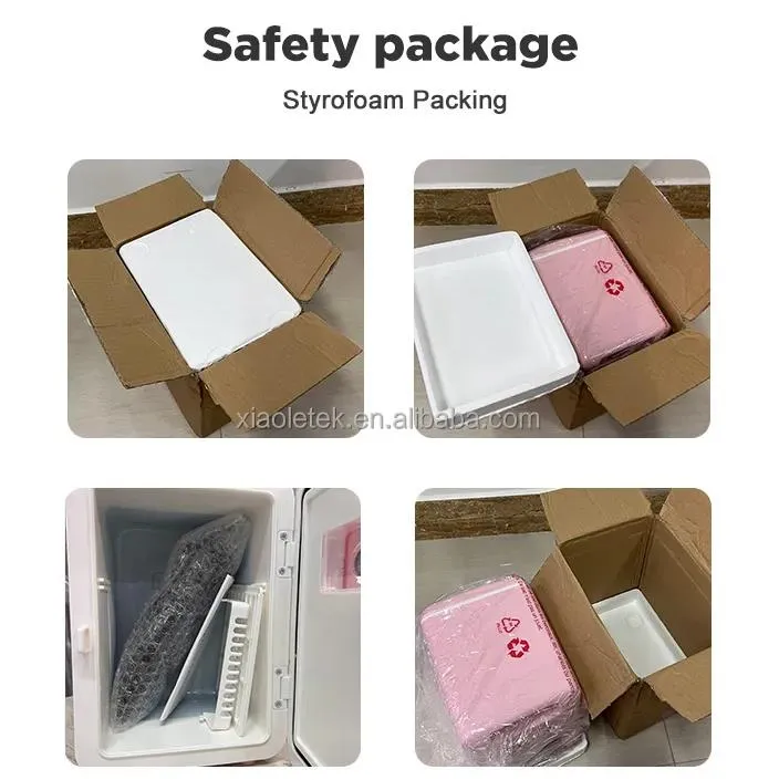 Supplier 4L Mini Cooler Compact Refrigerators Skincare Mini Fridge