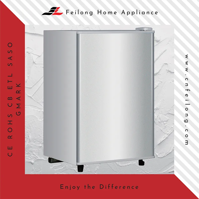 45L Single Door Refrigerators Drink Cool Fridge Portable Mini Fridge