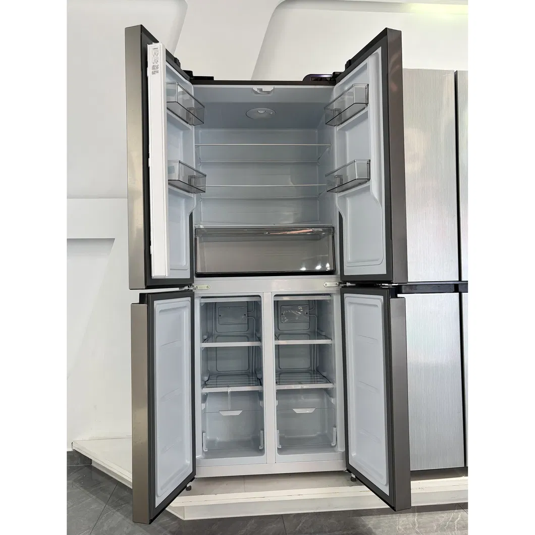 Multi-Door Fridge Inverter Compressor Frost Free Cross 4 Doors Refrigerator