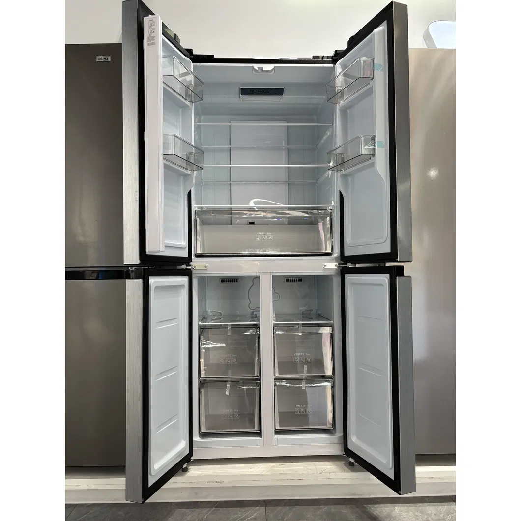 Multi-Door Fridge Inverter Compressor Frost Free Cross 4 Doors Refrigerator