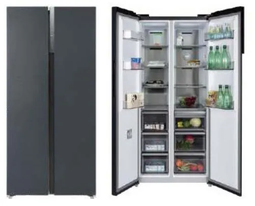 Bcd-458W Multi-Door Fridge Inverter Compressor Frost Free Cross Door Refrigerator for Home