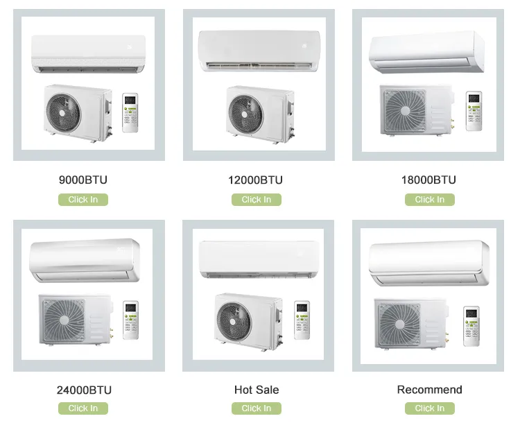 12000BTU 1.5HP R410A AC Units Split System Split-Air-Conditioner Air Conditioner Online Sale