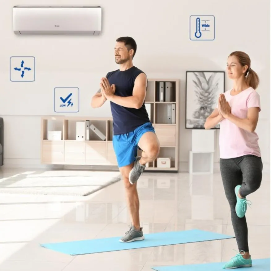 Gree Lomo Series Residential Electric Split Wall Mounted Air Conditioner 12000 BTU