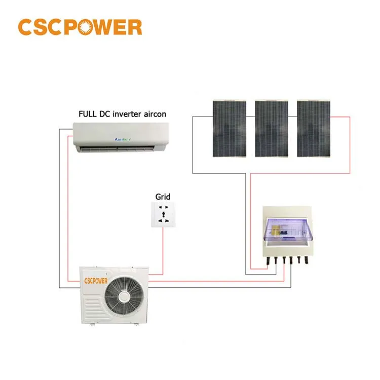 Cscpower Summer Essential 9000~24000BTU Solar Air Conditioner System Home off-Grid Air Conditioner