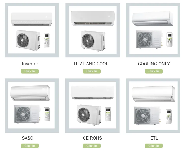 Wholesale Customization Home Use Domestic 18000BTU Split Type Air Conditioner